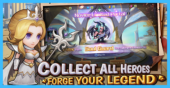 Collect all heroes and build your legend